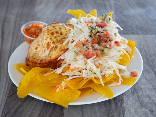 Tajada con Queso.